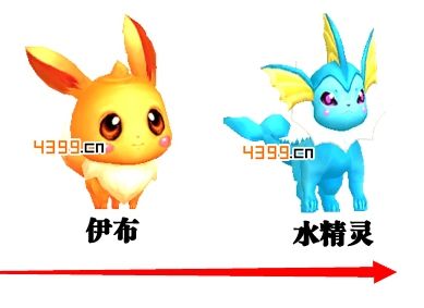 口袋妖怪伊布进化流程