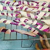 自制狗狗奖励零食-鸡胸紫薯棒营养美味更安心的做法图解5