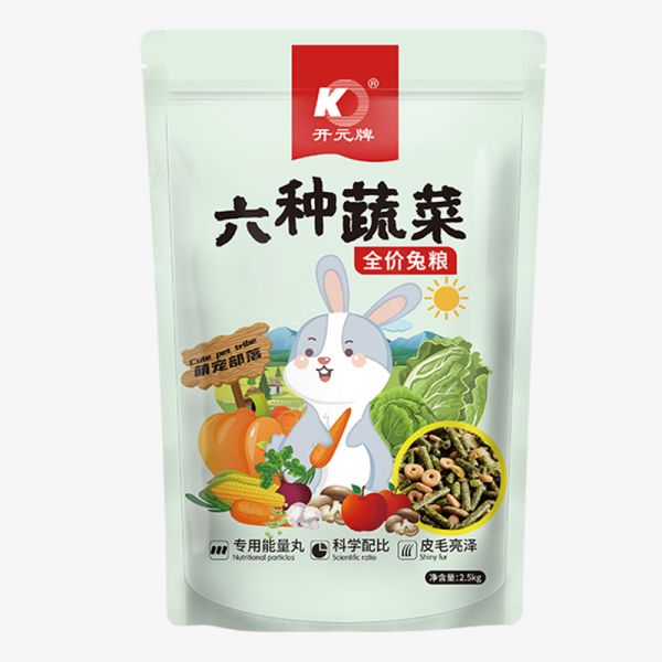 六种蔬菜全价兔粮