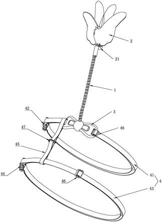 一种宠物玩具及宠物牵引绳的制作方法