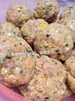 金毛自制狗粮的做法步骤 第7步