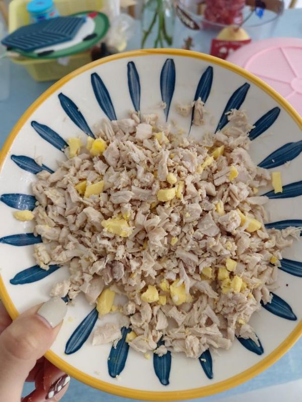 超简单的猫咪营养加餐-鸡胸肉做法的做法