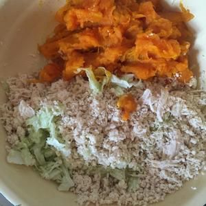 南瓜鸡肉泥宠物食品的做法 步骤1