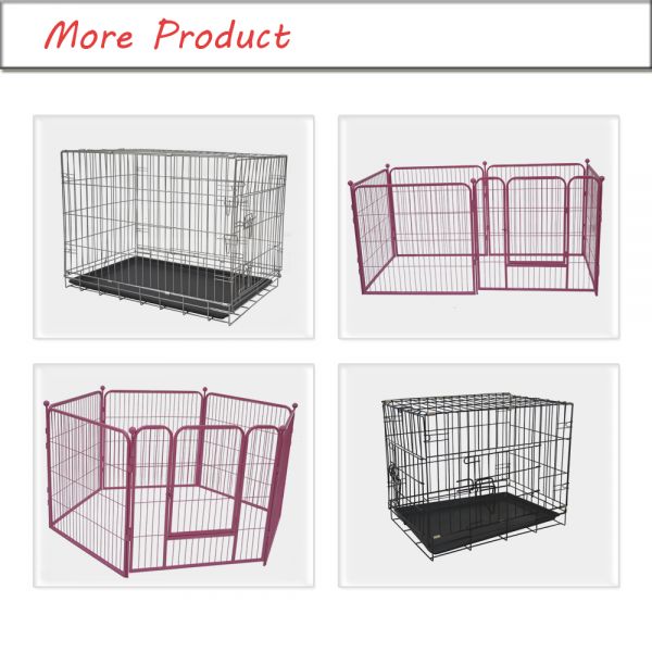 Customize Midwest Outdoor Large Portable Foldable Metal Animal Dog Playpens Pet Puppy Dog Exercise Play Pen