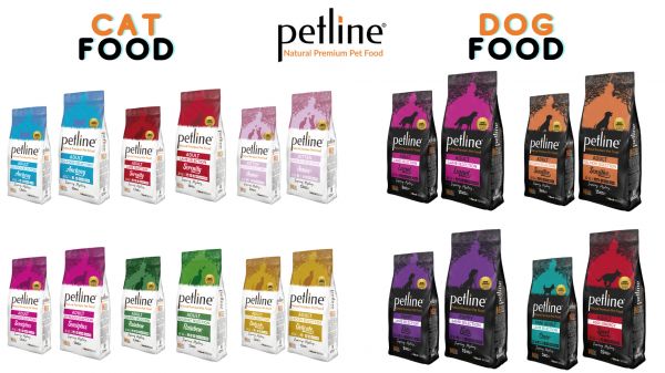 高蛋白Petline天然优质鸡肉成年猫粮1,5千克 (6件) 铁，牛磺酸，叶酸Whosale宠物食品