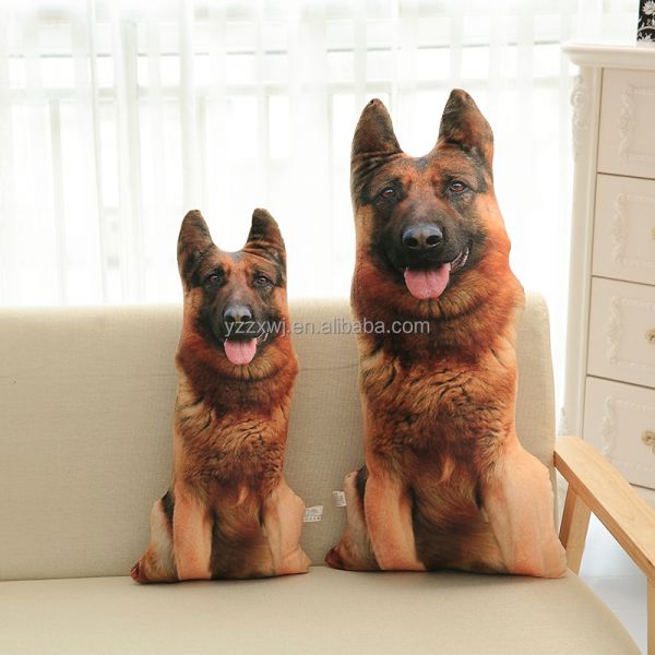 3D Dog Shaped Throw Pillow animal body pillow Dog Shaped Pillow Cute Plush Toys Gift