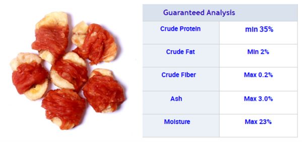 healthy fruits with chicken meat dog treats pet snacks private label