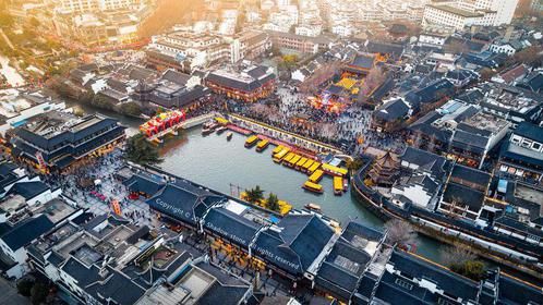 南京旅游第一站，夫子庙十里秦淮，南京最繁华的地方之一