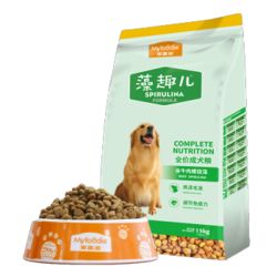 麦富迪狗粮宠物主粮藻趣儿通用全价狗粮 成犬15kg