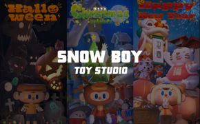 SnowBoy假日历险记-万圣节/圣诞节/春节设计图片