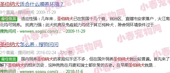 圣伯纳犬在中国可以养吗