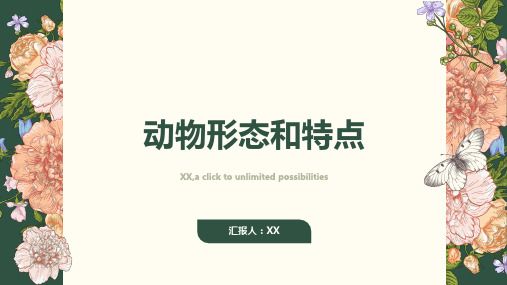 学习认识各种形态和特点的动物