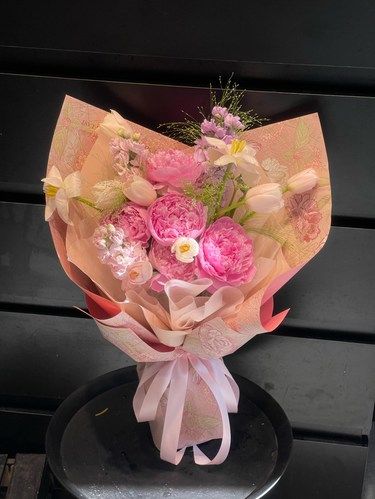 芍药花束 太美了好精致