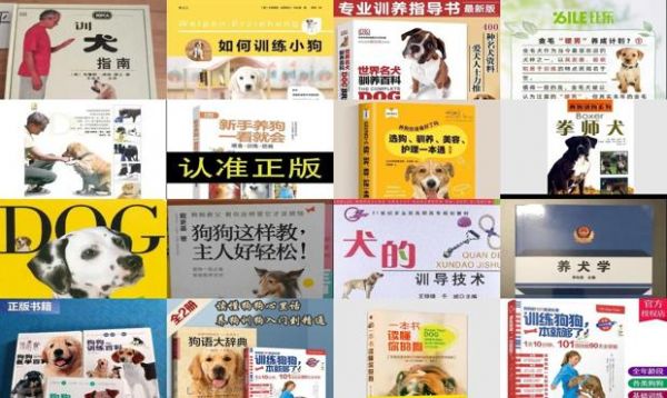 训练狗狗的书籍