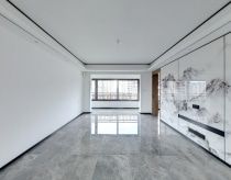 小区安静和谐园林景观好漂亮景色如同一幅美丽的山水画