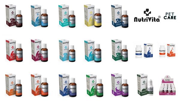 NutriVita Rodent Breeds Vit Feed Premix (12 PCS) Rabbit & Hamster Pet Healtcare Supplement
