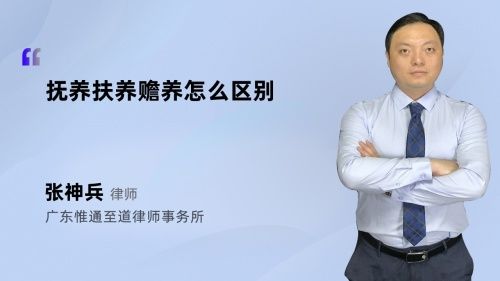 抚养扶养赡养怎么区别