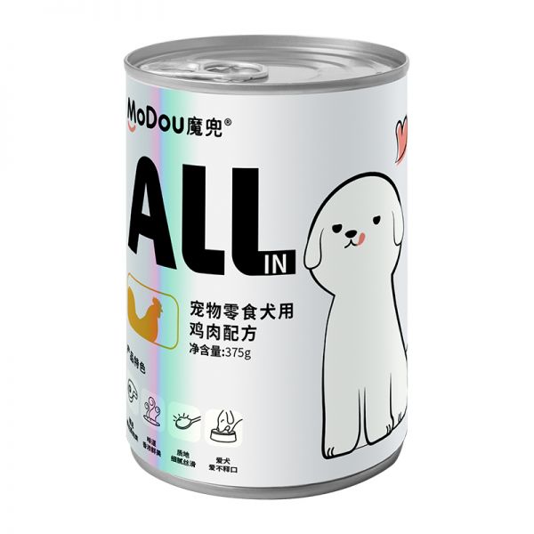 魔兜主食牛肉罐头狗375g*2
