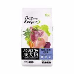 比乐 宠物狗粮 天然全犬通用粮 鸭肉+鸡肉+紫薯成犬粮12kg