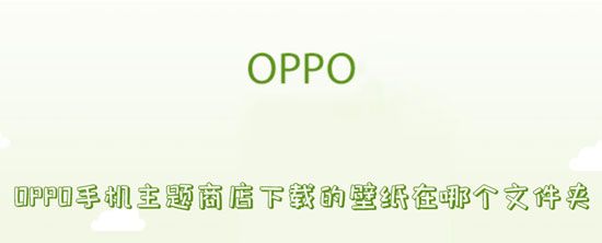 OPPO手机主题商店下载的壁纸在哪个文件夹