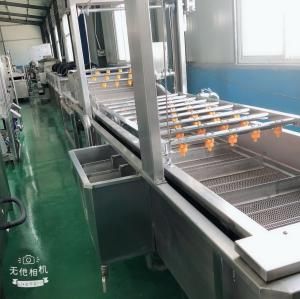 中央厨房净菜加工设备洗菜机菠菜辣椒西红柿大枣油菜气泡清洗机