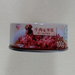 爱丽思 宠物狗狗零食罐头牛肉米饭野菜蔬菜100克爱丽丝湿粮 牛肉米饭100g*10罐