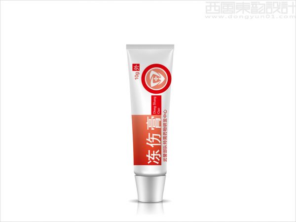 武警部队特需药物研发中心冻伤膏包装设计
