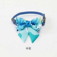 小佩宠物领结 猫咪领结装饰蝴蝶节领带可爱围脖狗狗饰品绅士儿童蝴蝶结小型犬宠物用品 蝴蝶节丨仲夏