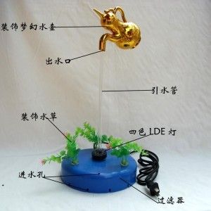 带有造型的鱼缸过滤器