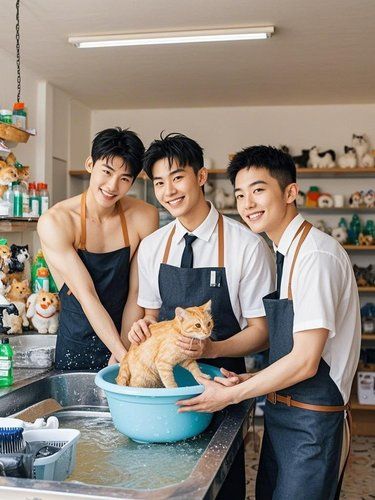 男生铲屎官必看！这家店让猫猫洗澡超享受