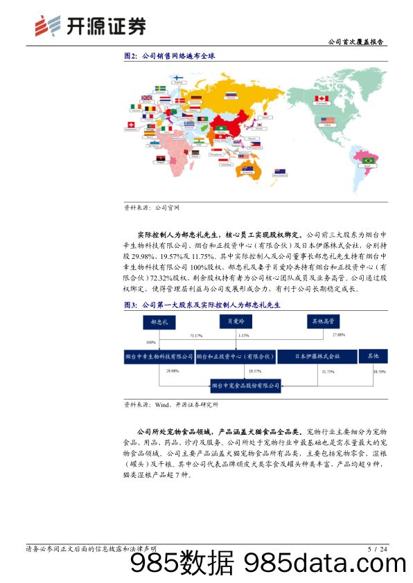 公司首次覆盖报告:国内宠物食品领跑者,萌宠黄金时代大发展_开源证券插图4