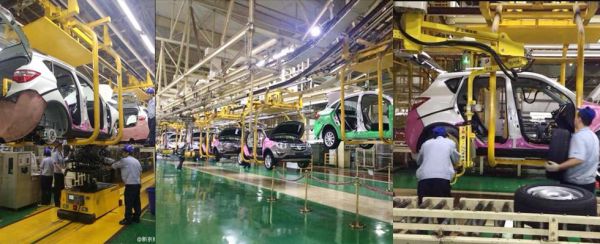 长安汽车:总装车间下线一台车平均用时76.5秒