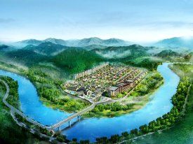 方圆泉溪月岛