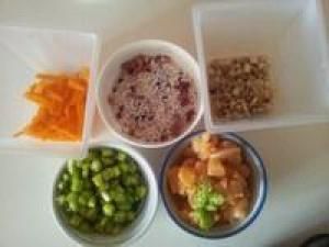 狗狗鲜食之夏天简易版的做法步骤 第1步