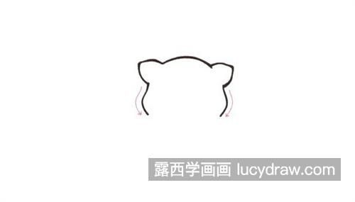 萌萌的小仓鼠简笔画教程 好看又简单的小仓鼠怎么画