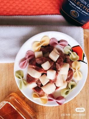 宠物猫饭 水梨生牛肉的做法 步骤6