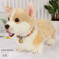 熹宠(XiChong)狗铃铛项圈宠物用品泰迪狗铃铛专用狗项圈铜铃铛猫咪项圈 民族风铃铛项圈-红色 S-脖围28-35cm 适用小型猫犬