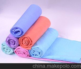 厂家供应 仿鹿皮巾 合成鹿皮巾 PVA毛巾 鹿皮巾