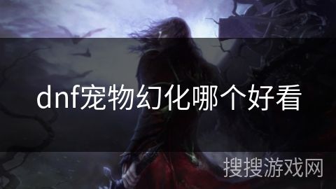 dnf宠物幻化哪个好看