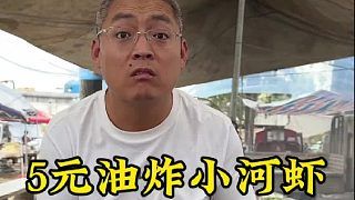5元油炸小河虾