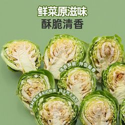着迷 JoyMe着迷冻干孢子甘蓝狗狗蔬菜无添加小包菜酥脆清香幼犬狗零食