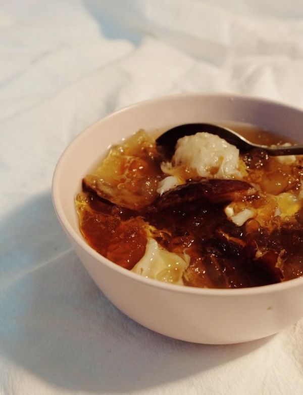 “桃胶绣球菌”清凉夏日的美味甜品的做法