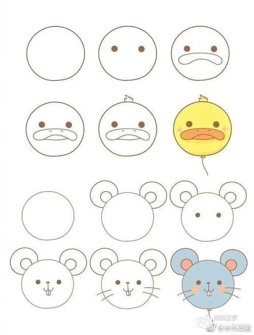 幼儿园滚滚乐简笔画