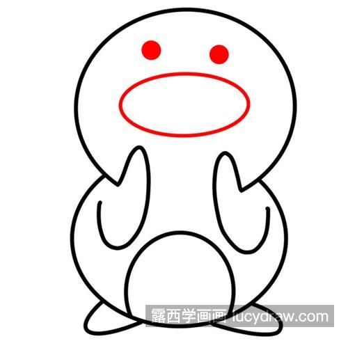 可爱呆萌的小黄鸭怎么画 可爱彩色的小黄鸭绘制教程