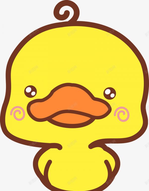 可爱的萌萌小黄鸭png免抠素材_88icon https://88icon.com 卡通小鸭 卡通鸭 可达鸭 小鸭 小黄鸭 游水小黄鸭 鸭仔