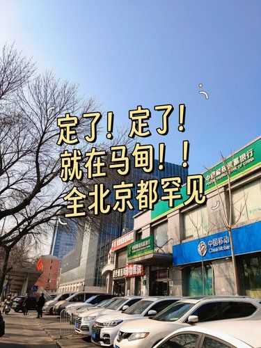 马甸真支棱起来了全北京都少有