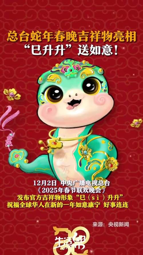 2025春节蛇年吉祥物图片大全