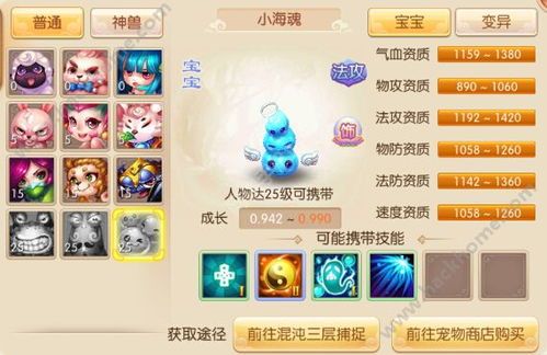 梦幻诛仙宠物图鉴：探索宠物属性与技能？最强宠物排行榜解析