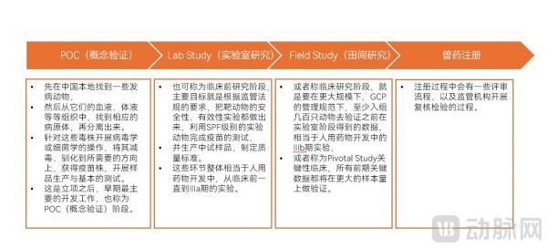 宠物疫苗研发流程 数据来源:经纬创投