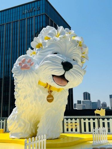 万象城春日限定！这个世界不能没有小狗！